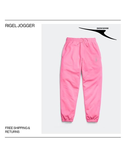 Canada Goose Pink Rigel Jogger for men