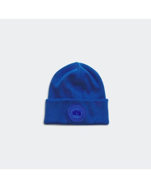 Canada Goose Blue Arctic Garment Dye Toque for men
