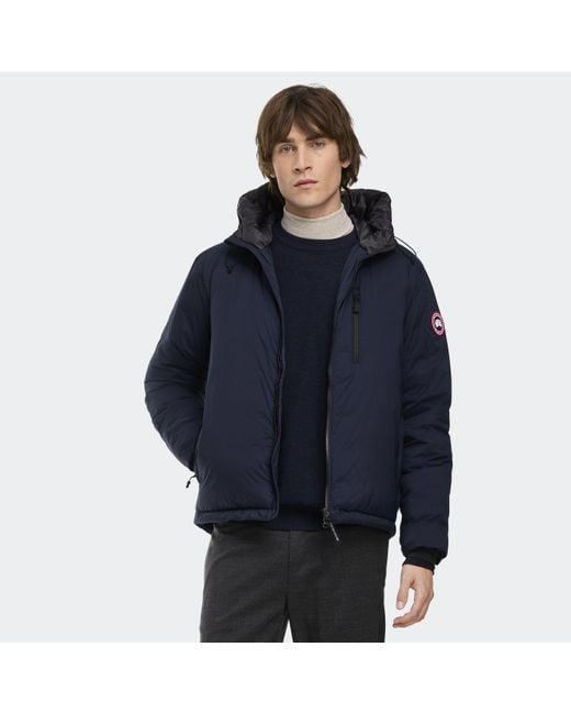 Canada Goose Blue Lodge Hoodie for men