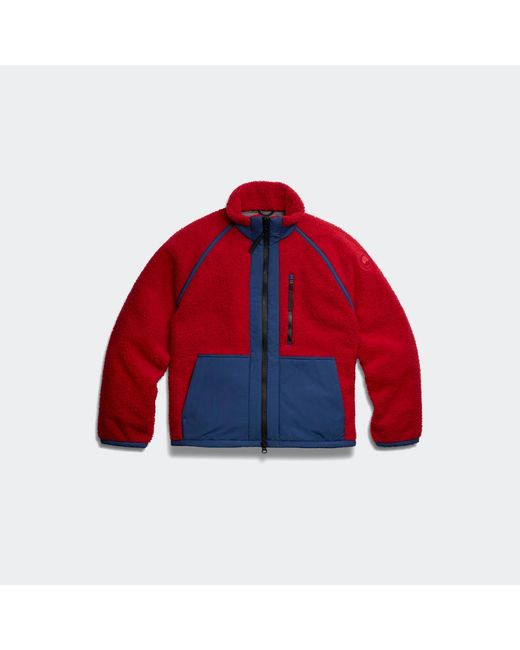Canada Goose Red Westport Fleece Jacket for men