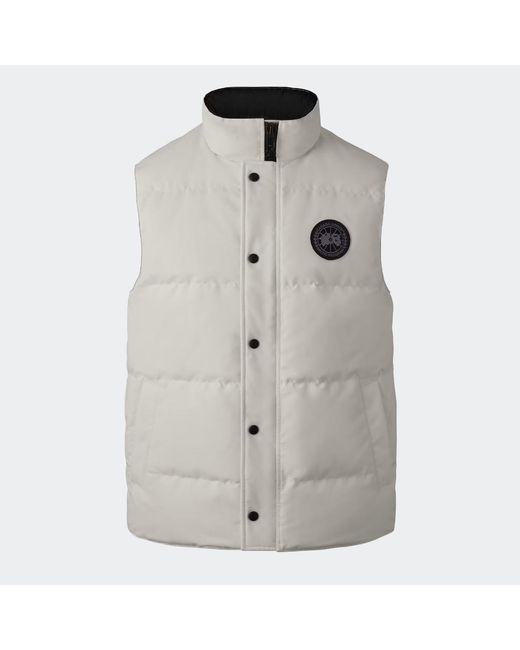 Canada Goose Gray Garson Vest Disc for men