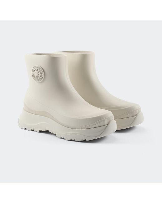Canada Goose White Vancouver Rain Boot