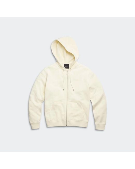 Canada Goose Natural Wander Embroidered Full Zip Hoodie