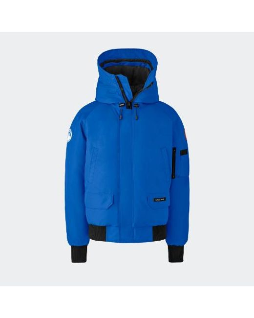 Canada Goose Blue Chilliwack Bomber Pbi for men