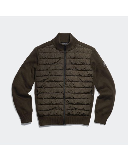 Canada Goose Multicolor Hybridge Knit Jacket Tonal Label for men