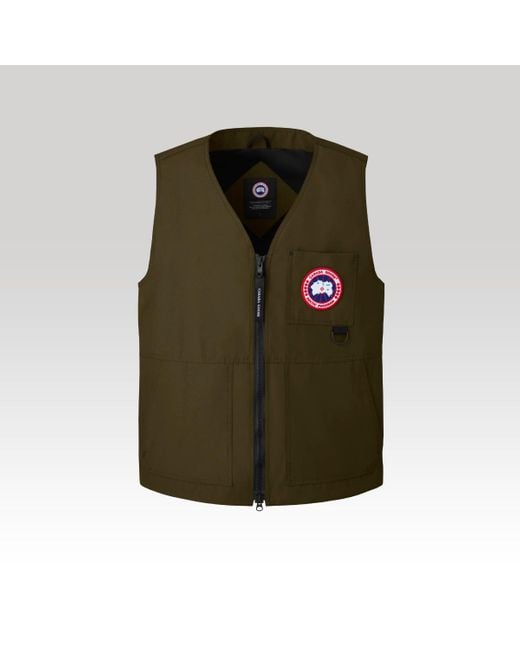 Canada Goose Black Canmore Vest for men