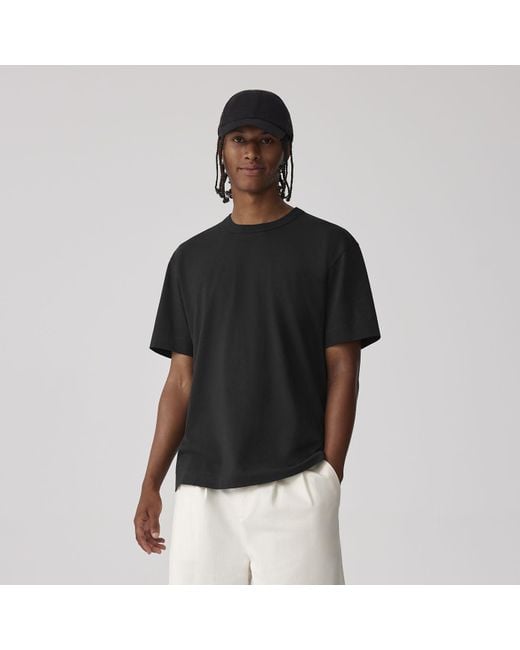Canada Goose Black Gladstone Relaxed T-shirt Hype Logo for men