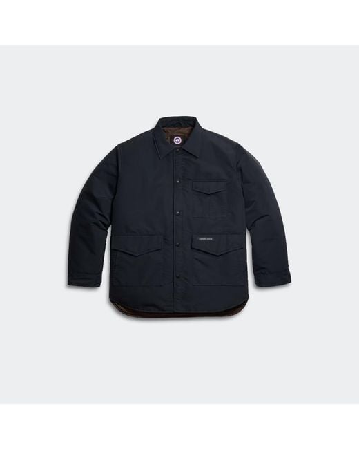 Canada Goose Blue Legacy Shirt Jacket for men