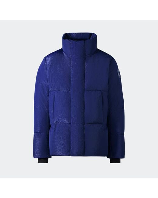 Canada Goose Blue Everett Puffer City Lights for men
