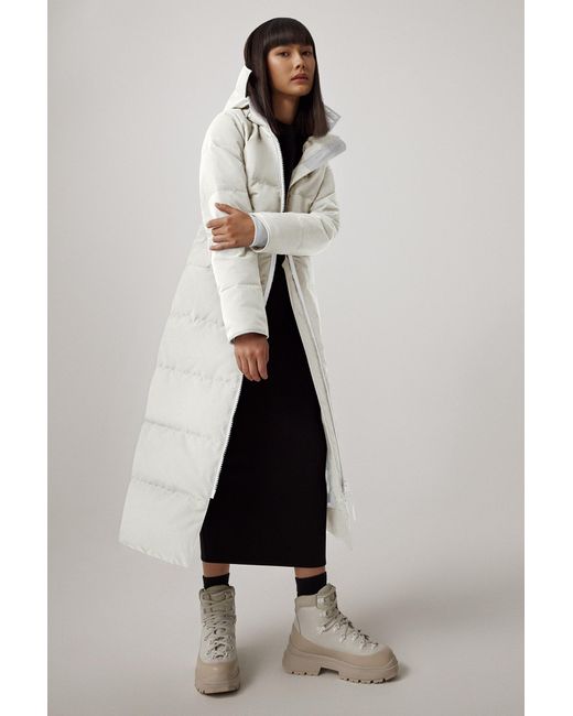 Canada Goose Mystique Parka Humanature in White | Lyst
