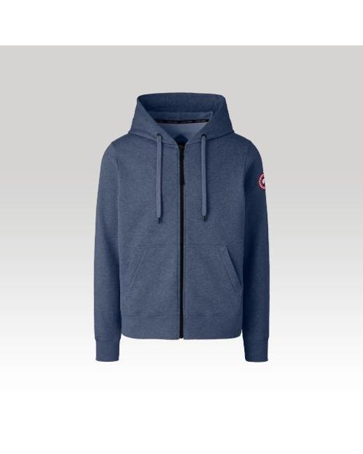 Canada Goose Blue Huron Full Zip Hoody for men