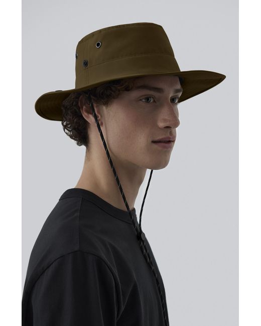 Canada Goose Black Venture Bucket Hat for men