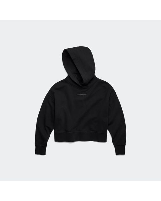 Canada Goose Black Muskoka Relaxed Hoodie