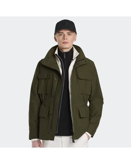 Canada Goose Green Harrison Lightweight Jacket for men