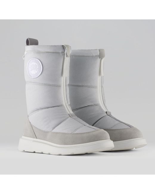 Canada Goose Gray Cypress Fold-Down Puffer Boot (, , M)