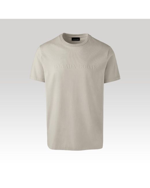 Canada Goose Natural Emersen Crewneck T-shirt for men
