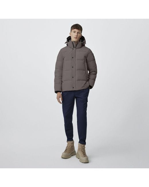 Canada Goose Wyndham Parka Black Label in Grey for Men Lyst UK