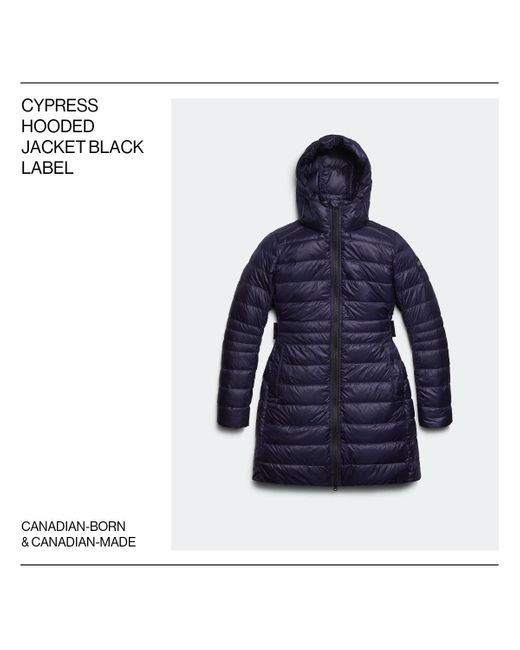 Canada Goose Blue Cypress Hooded Jacket