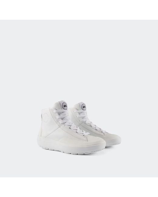 Canada Goose White Ossington High Sneaker for men