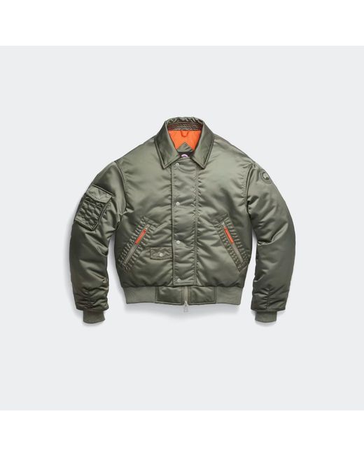 Canada Goose Green Seguin Aviator Bomber for men