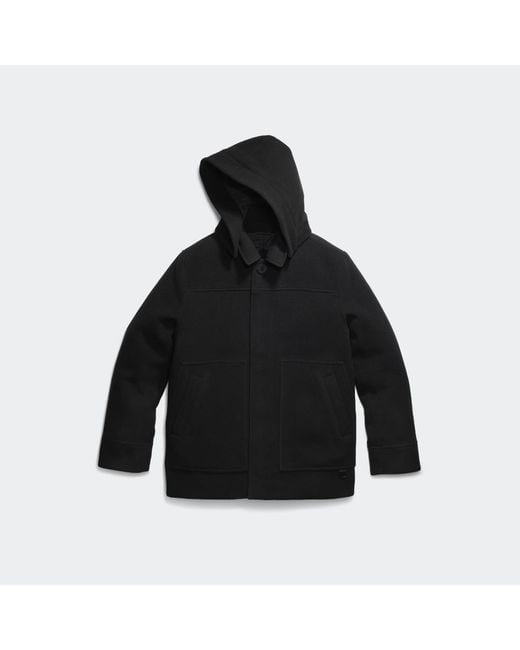 Canada Goose Black Rushton Coat for men