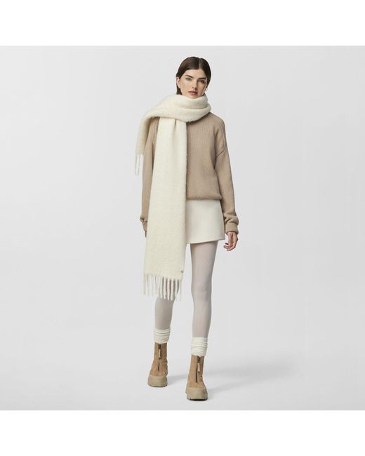 Canada Goose Natural Alpaca Scarf (, , )