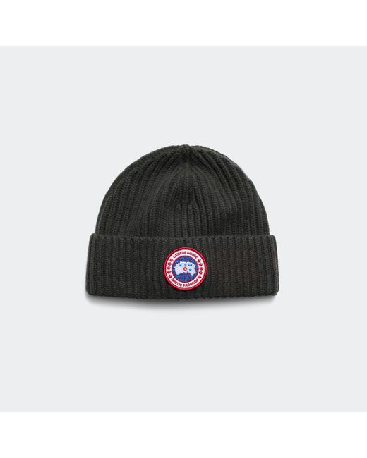 Canada Goose Black Cashmere Blend Rib Toque