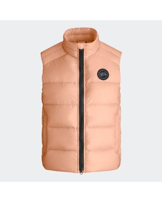 Canada Goose Natural Cypress Vest Black Label