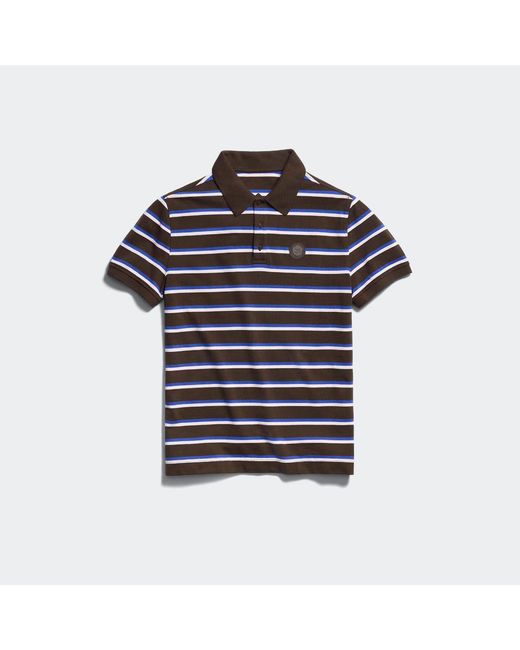Canada Goose Black Beckley Striped Polo Tonal Disc for men