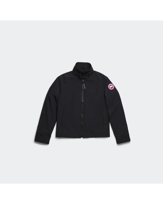 Canada Goose Black Rosedale Lightweight Jacket for men