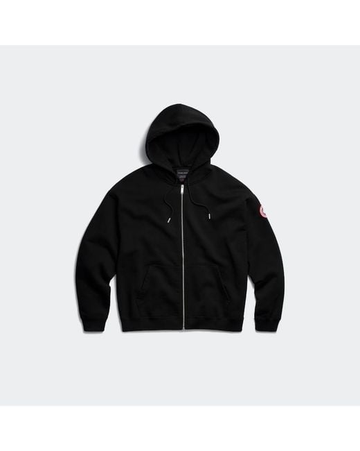 Canada Goose Black Rove Full Zip Hoodie for men