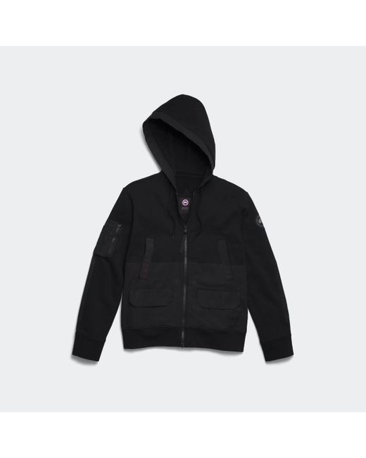 Canada Goose Ferris Kapuzenjacke Mit Durchgehendem Reißverschluss (Männlich, in Black für Herren