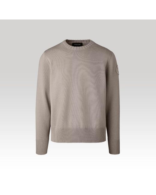 Canada Goose Gray Rosseau Sweater (, , L) for men
