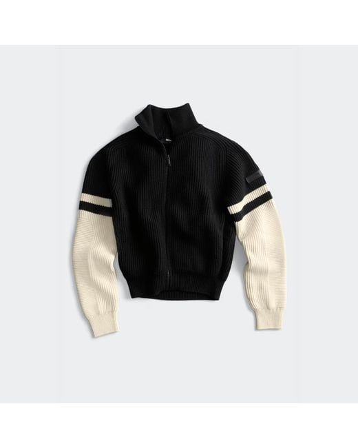 Canada Goose Black Tressel Cardigan for men