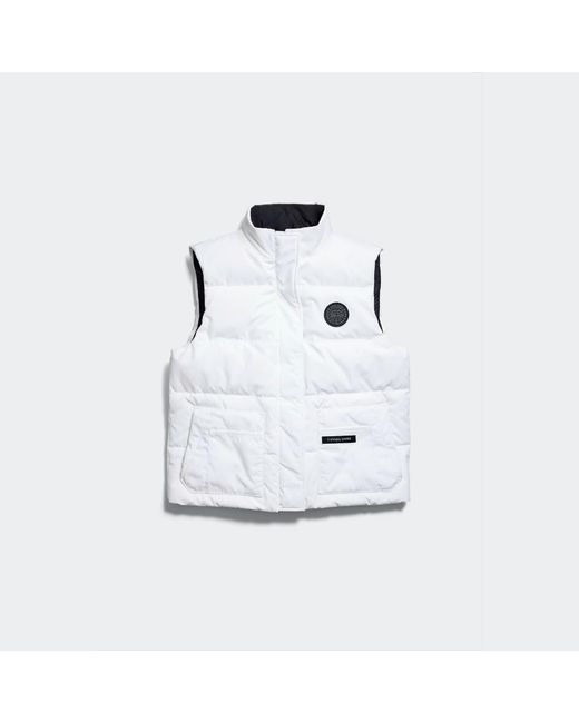 Canada Goose White Legacy Freestyle Vest Disc
