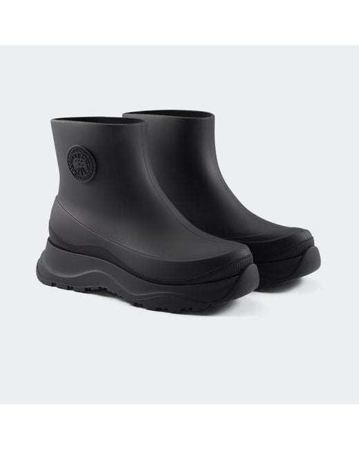 Canada Goose Black Vancouver Rain Boot