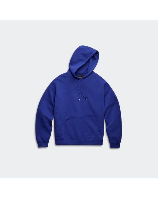 Canada Goose Blue Rove Hoodie Tonal Disc for men