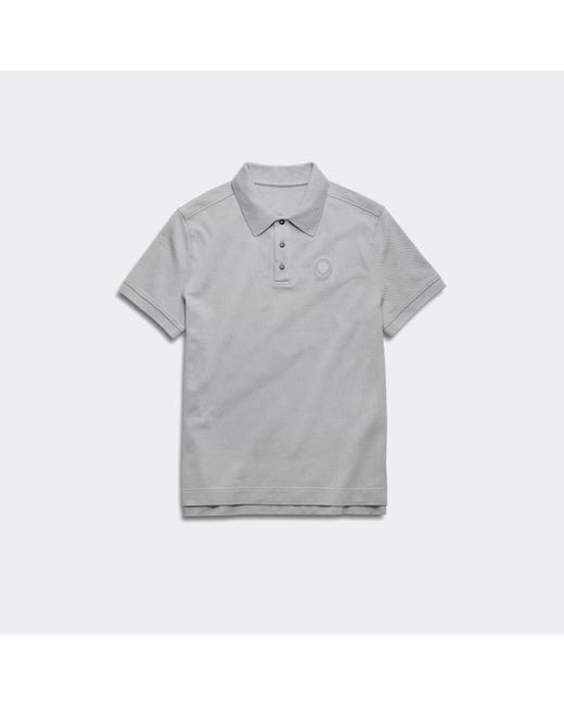 Canada Goose Gray Beckley Polo Tonal Disc for men