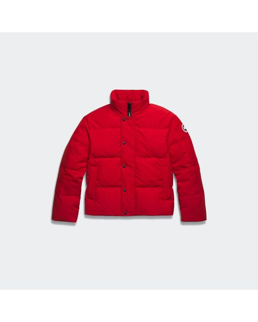 Canada Goose Red Bayview Parka for men