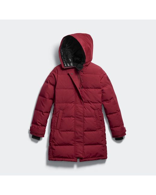 Canada Goose Red Shelburne Parka Tonal Disc
