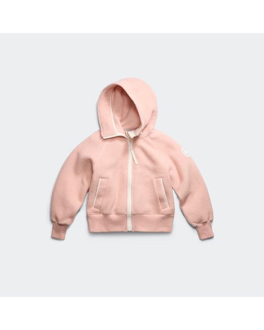 Canada Goose Pink Chilliwack Fleece Bomber Disc