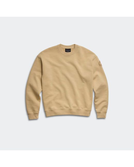 Canada Goose White Wander Sweatshirt