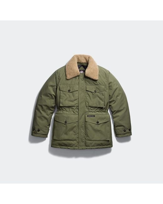 Canada Goose Green Scout Coat for men