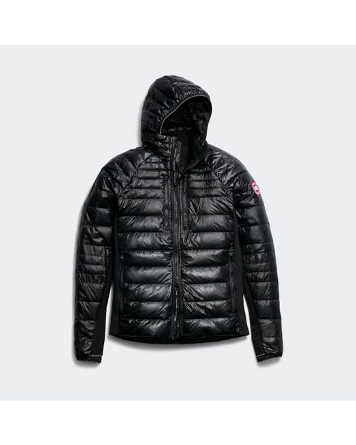 Canada Goose Black Hybridgeâ Lite Hoodie for men