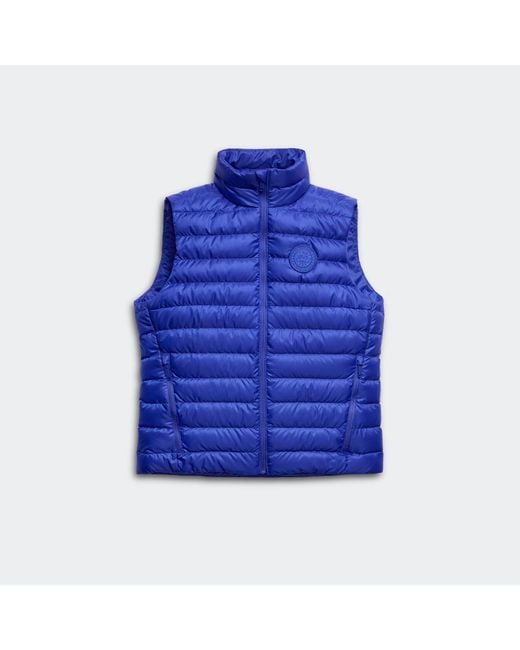 Canada Goose Blue Aethera Vest Tonal Disc