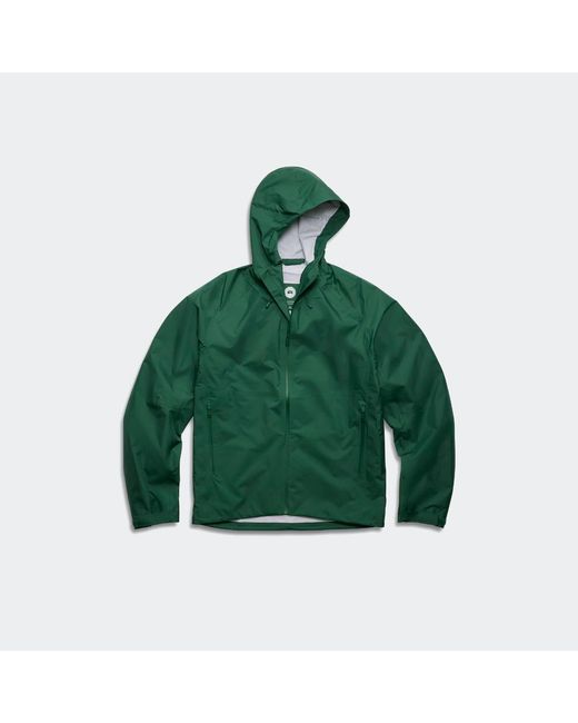 Canada Goose Green Barclay Rain Jacket Disc for men