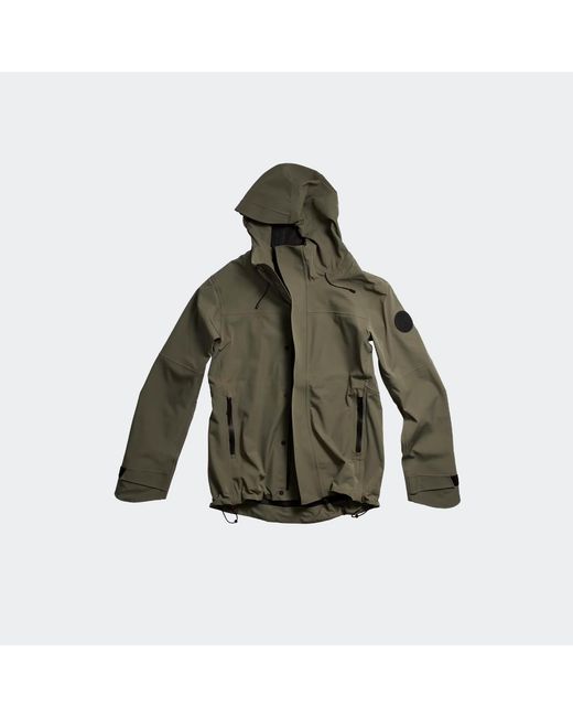 Canada Goose Green Rupert Rain Jacket for men