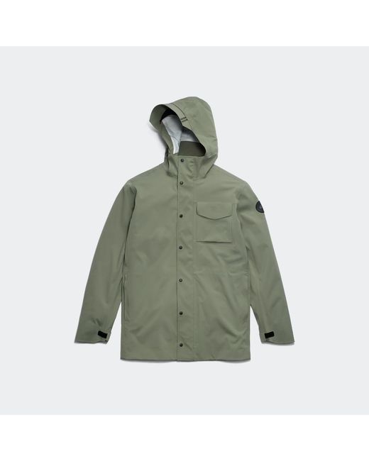Canada Goose Green Nanaimo Rain Jacket for men