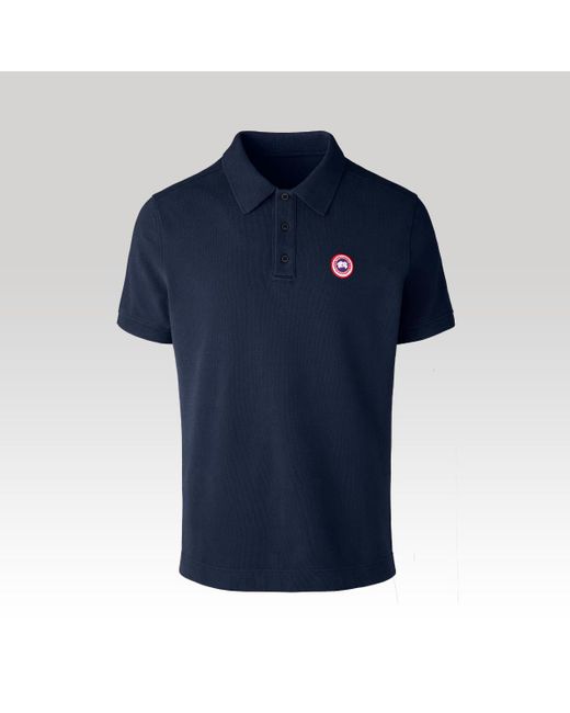 Canada Goose Beckley Polo Atlantic Xl in Blue for Men Lyst