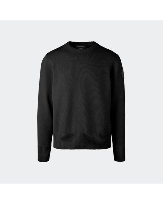Canada Goose Black Rosseau Sweater for men